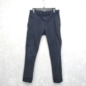 Todd Snyder Dark Blue Gray Stretch 5 Pocket Chino Pants Mens Size 31X32